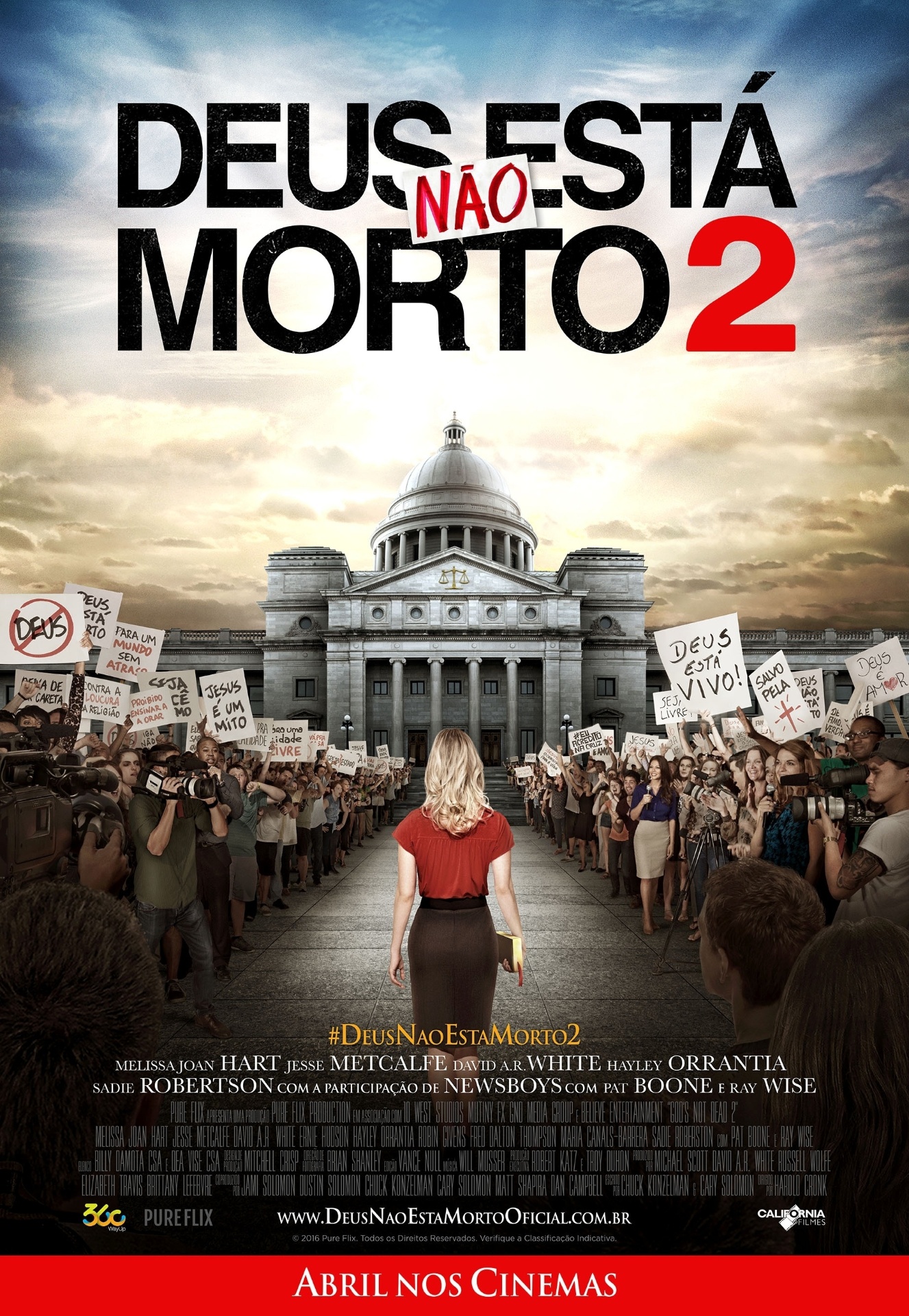 Pôster do filme "Deus Não Está Morto 2" - Divulgação