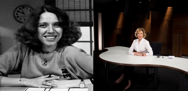 Marília Gabriela volta a comandar o "TV Mulher" no canal Viva - memória Globo /Reprodução /Montagem UOL - memória Globo /Reprodução /Montagem UOL