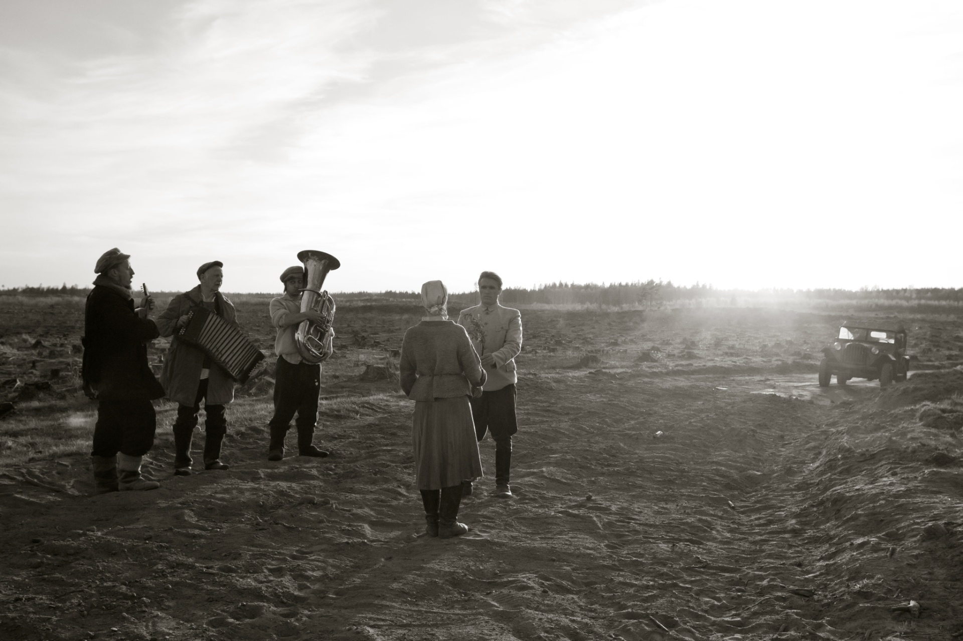 Cena do filme "Na Ventania" - Divulgação