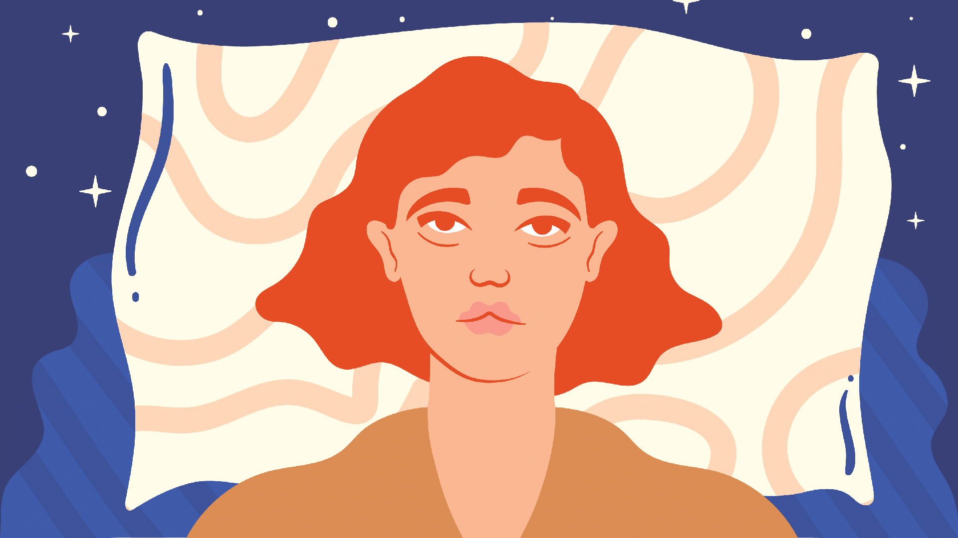 Ilustração para reportagem de VivaBem sobre os sinais da ansiedade - Camila Rosa/VivaBem