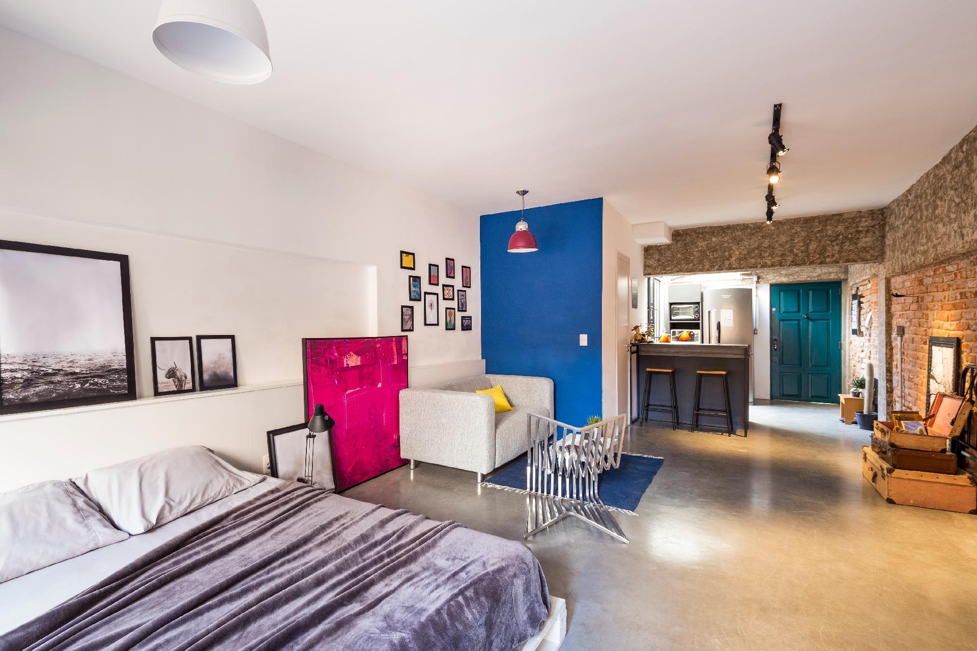 Apê reformado para DJ e advogado - Ricardo Jaeger/Divulgação