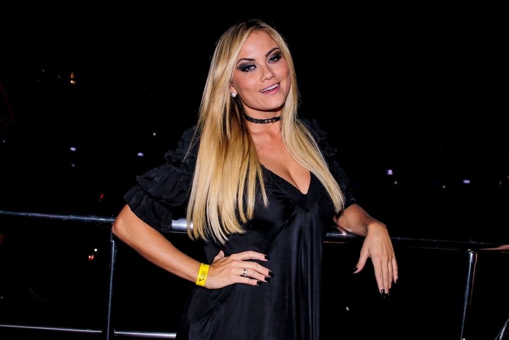 Ellen Rocche prestigia gravação do novo DVD de Maiara e Maraísa em São Paulo - Thiago Duran/Ag.News