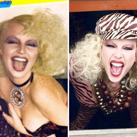 Gianne Albertoni se compara a Elke Maravilha - Reprodução/Instagram/albertonigianne - Reprodução/Instagram/albertonigianne