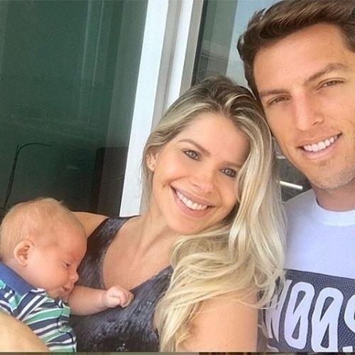 karina bacchi, amaury e enrico - Reprodução/Instagram