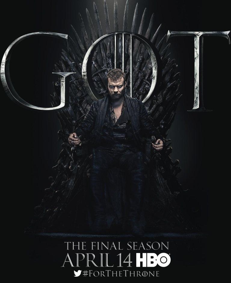 Pilou Asbaek como Euron Greyjoy em "Game of Thrones" - Reprodução/EW