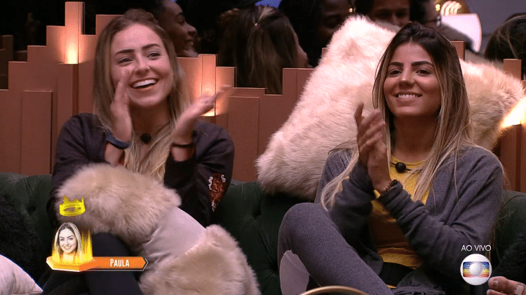 Paula é a líder da semana - Reprodução/GloboPlay - Reprodução/GloboPlay