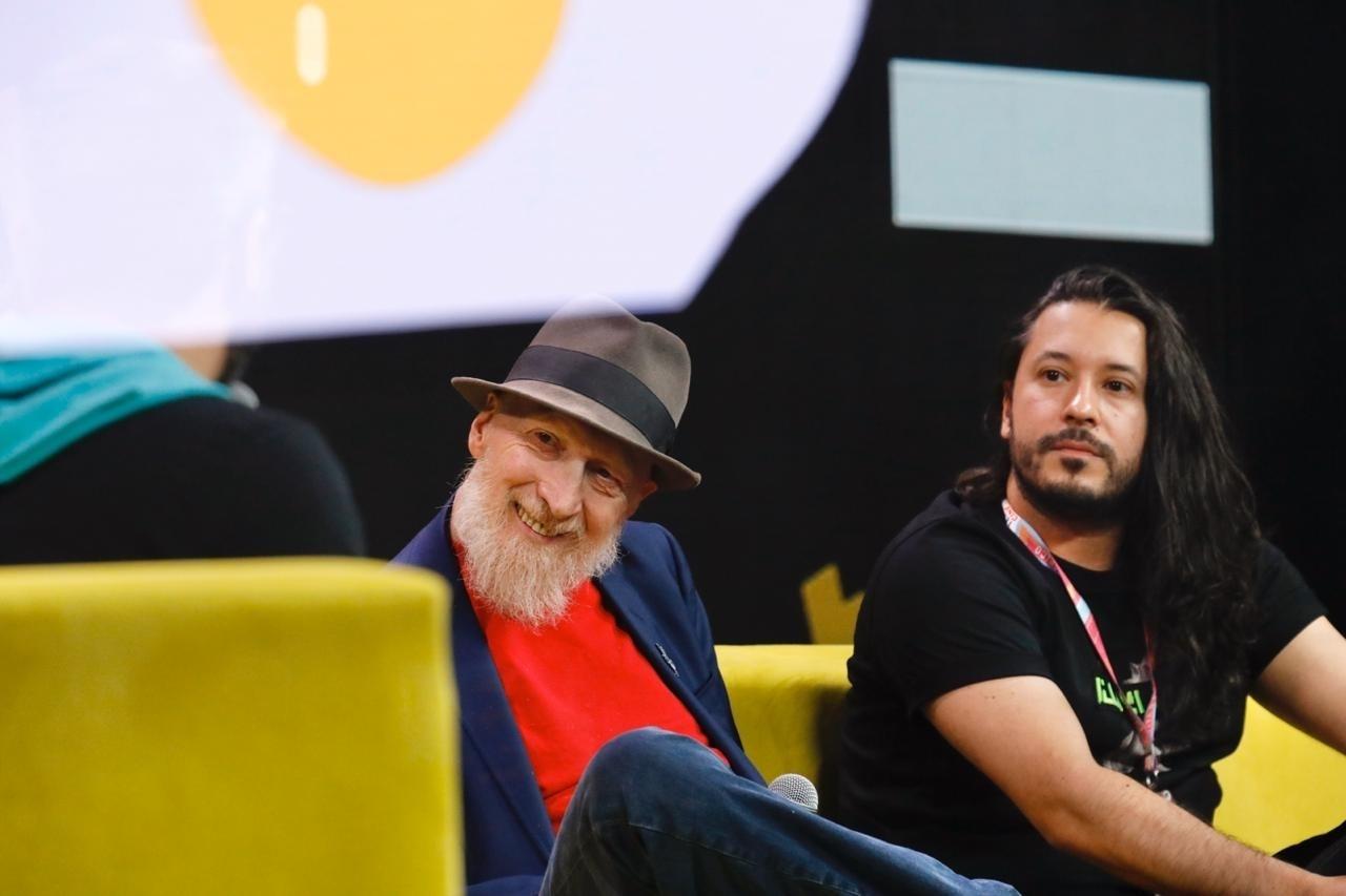 Frank Miller participou de painel com Rafael Grampá durante a CCXP 2019 - Mariana Pekin/UOL