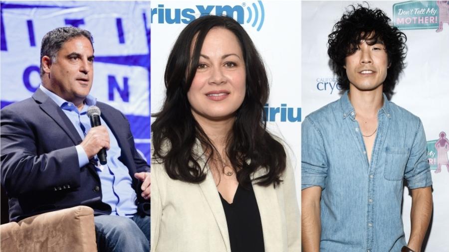 Cenk Uygur, Shannon Lee e Eugene Lee Young - Getty Images