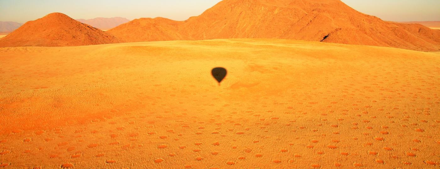 Círculos no deserto: vão de 1,5 a 6 metros de diâmetro - Getty Images/iStockphoto