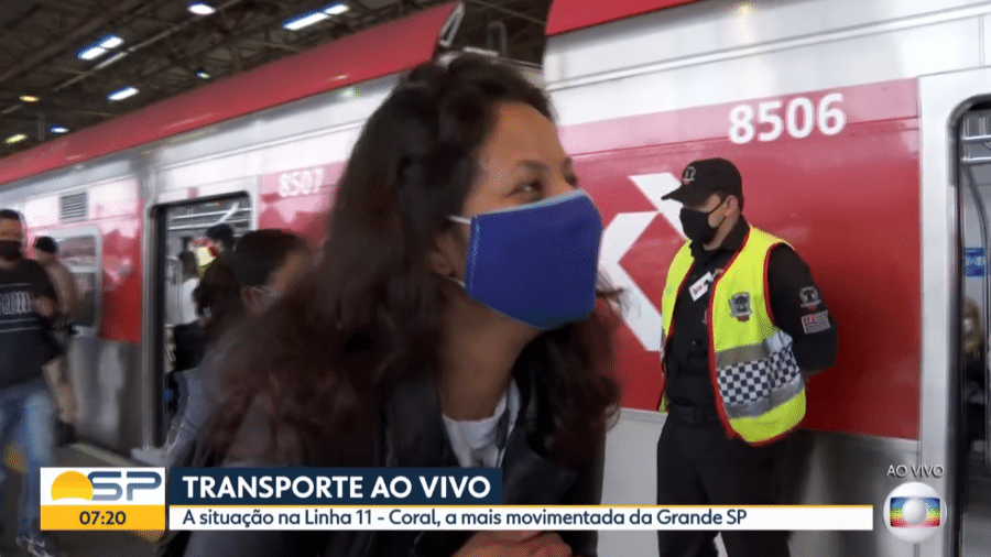 Jaque foi entrevistada durante o "Bom Dia São Paulo" de hoje - Reprodução / TV Globo