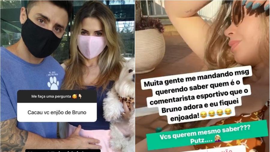 Cacau Colucci fala sobre enjoo de comentarista esportivo durante gravidez - Reprodução/Instagram
