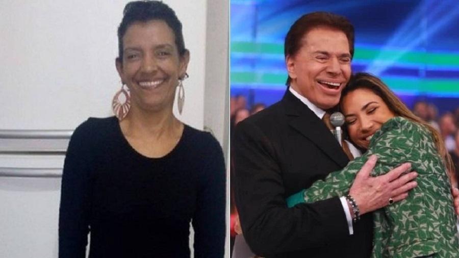 Suspeita de sequestro de Silvio Santos lançará livro com detalhes do caso - Josiene Santos Batista (Reprodução/Instagram) e Silvio e Patrícia (Roberto Nemanis/SBT)