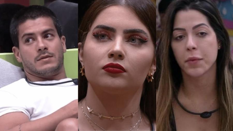 BBB 22: Arthur Aguiar, Jade Picon e Laís já foram "desmascarados" na edição - Reprodução/Globoplay