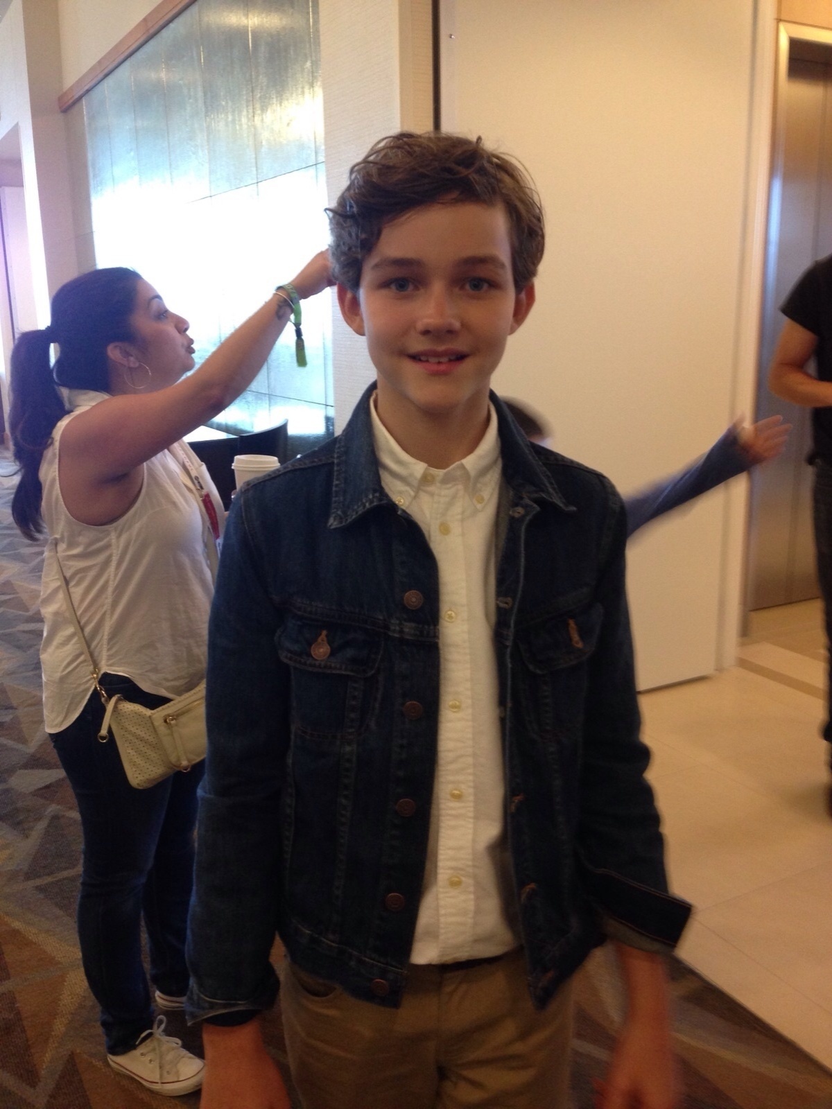 11.jul.2015 - Levi Miller, que viverá Peter Pan em nova adaptação, participa da San Diego Comic-Con - James Cimino/UOL