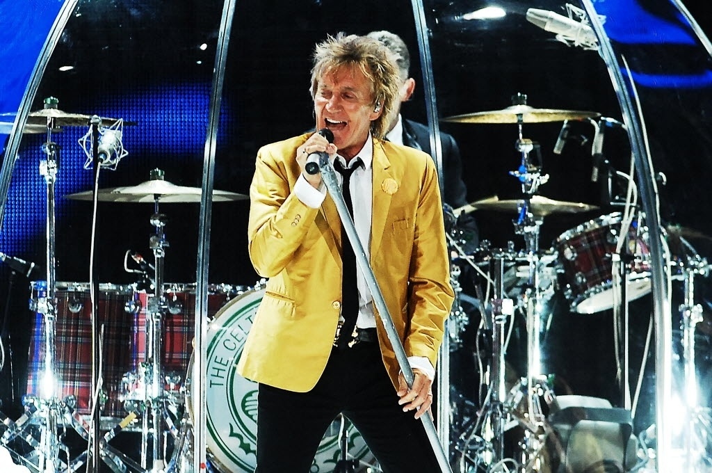 19.set.2015 - Rod Stewart faz show na arena Allianz Parque, em São Paulo - Reinaldo Canato/UOL