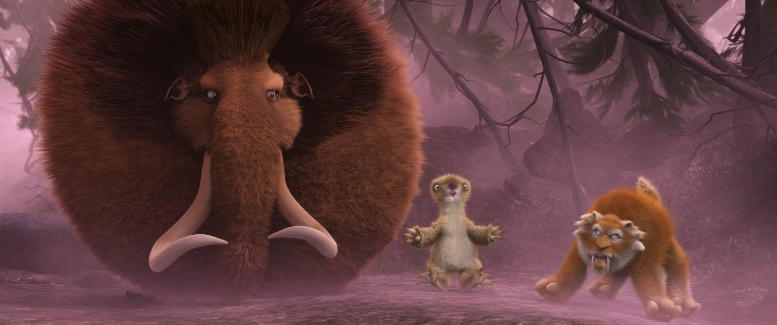 Cena do filme "A Era do Gelo: O Big Bang" - Divulgação