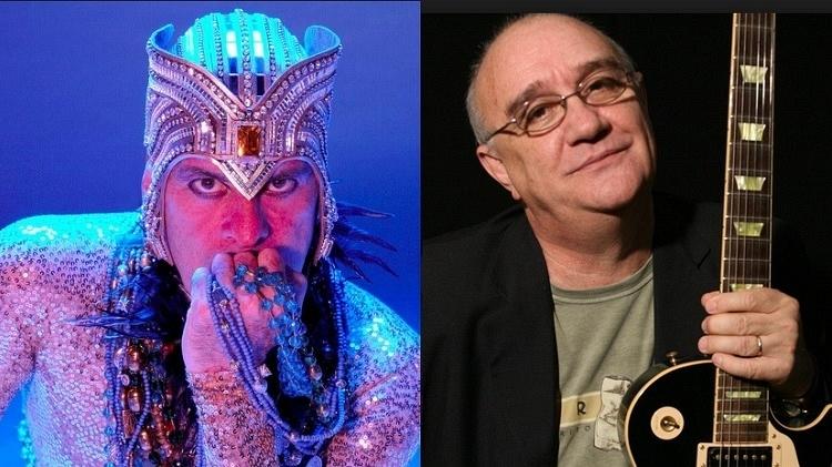 Ney Matogrosso e João Ricardo - Divulgação/Montagem - Divulgação/Montagem