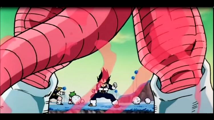 Dragon Ball Z - falha na animação - Reprodução - Reprodução