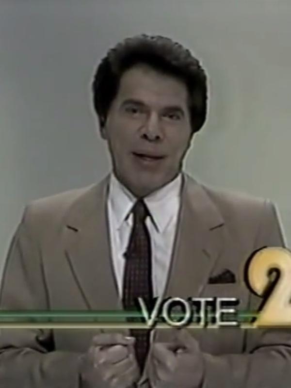 Campanha eleitoral de Silvio Santos, em 1989
