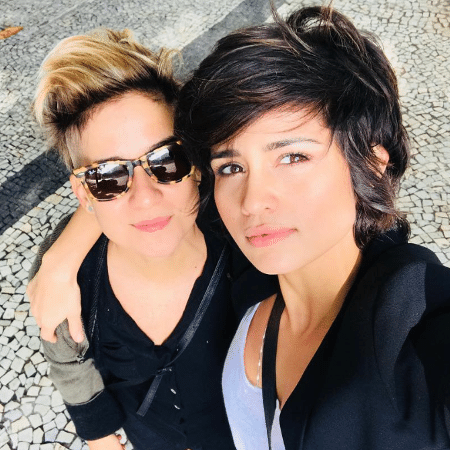 A percussionista Lan Lanh e a atriz Nanda Costa - Reprodução/Instagram