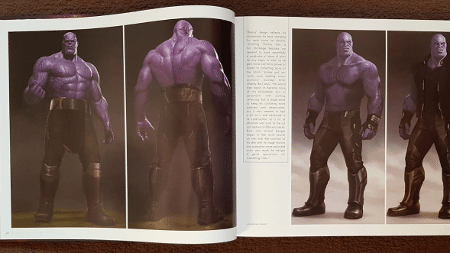 Artes conceituais de "Vingadores: Guerra Infinita" apresentam Thanos sem camisa - Reprodução/Twitter/kaspidey