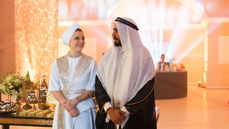 Alice Wegmann e Renato Góes são Dalila e Jamil em Órfãos da Terra - Globo/Ellen Soares - Globo/Ellen Soares