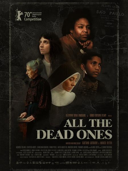 Cartaz de "Todos os mortos", filme brasileiro no Festival de Berlim - Reprodução