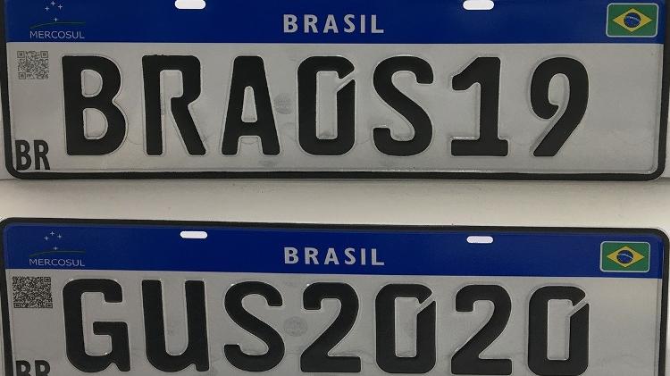 placa mercosul clonagem falsificação - Divulgação - Divulgação