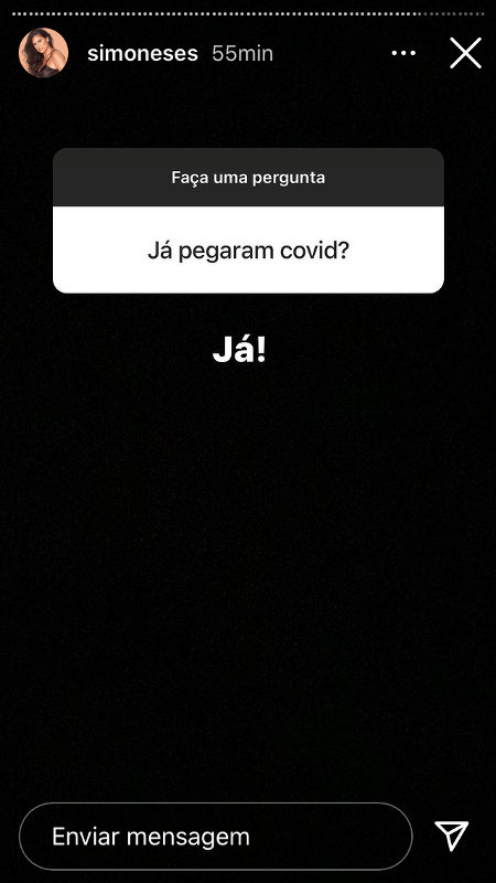Simone respondeu fãs no Instagram Stories - Reprodução/Instagram - Reprodução/Instagram