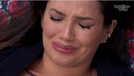 BBB 21: Juliette chorando - Reprodução/Globoplay - Reprodução/Globoplay