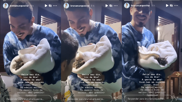 Story publicado por Bruna Marquezine - Instagram/@brunamarquezine - Instagram/@brunamarquezine
