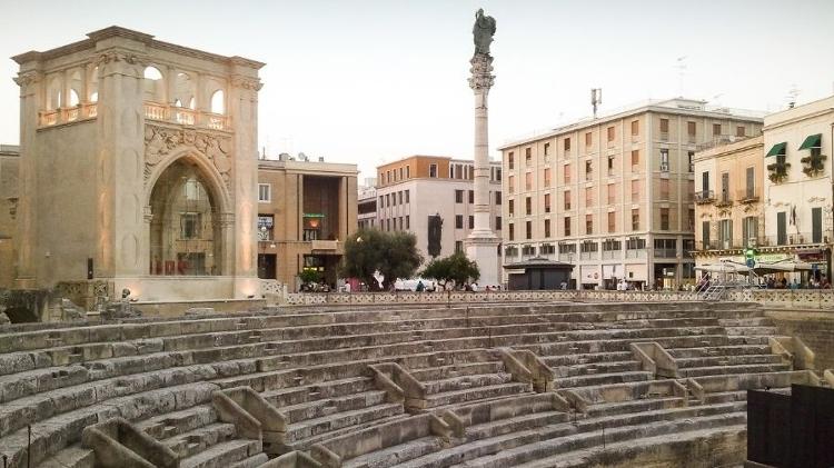 Anfiteatro Romano em Lecce