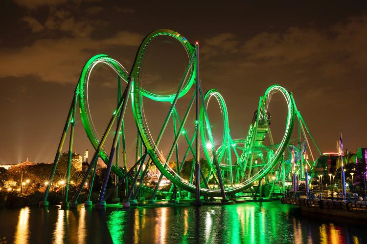 The Incredible Hulk Coaster (Universal Orlando Resort)