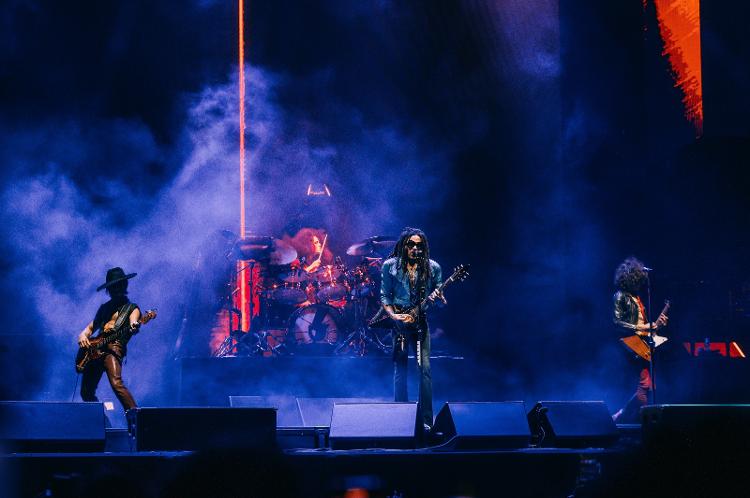 O show de Lenny Kravitz em São Paulo