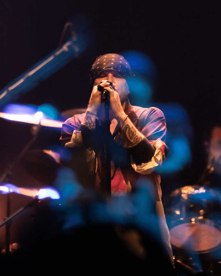 A apresentação do The Cult contou com os clássicos da banda, que comemora 40 anos A apresentação do The Cult contou com os clássicos da banda, que comemora 40 anos