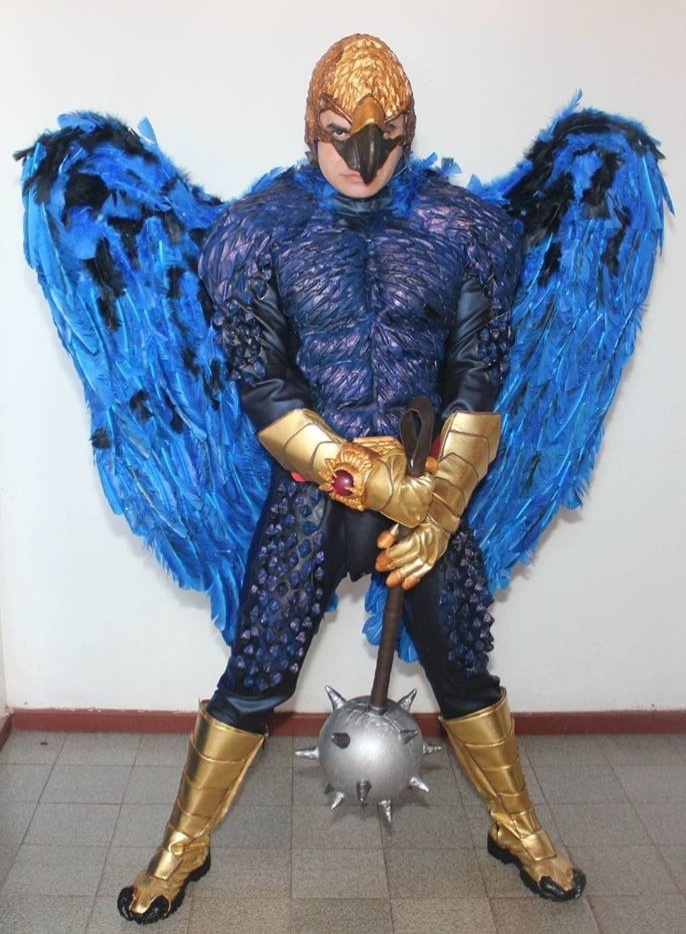 Fantasia do personagem Birdman, do filme homônimo, feita pela Sakura Cosmaker - Divulgação