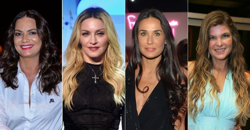 Cabelos compridos acima dos 50 - AgNews/Getty Images