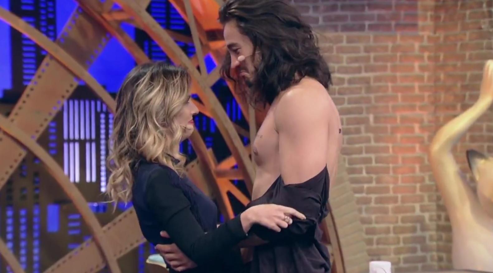 Tatá Werneck e Tiago Iorc no "Lady Night" - Reprodução/Multishow