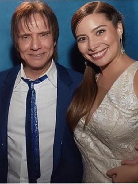 Marcela Monteiro e Roberto Carlos - Estevam Avellar/TV Globo - Estevam Avellar/TV Globo