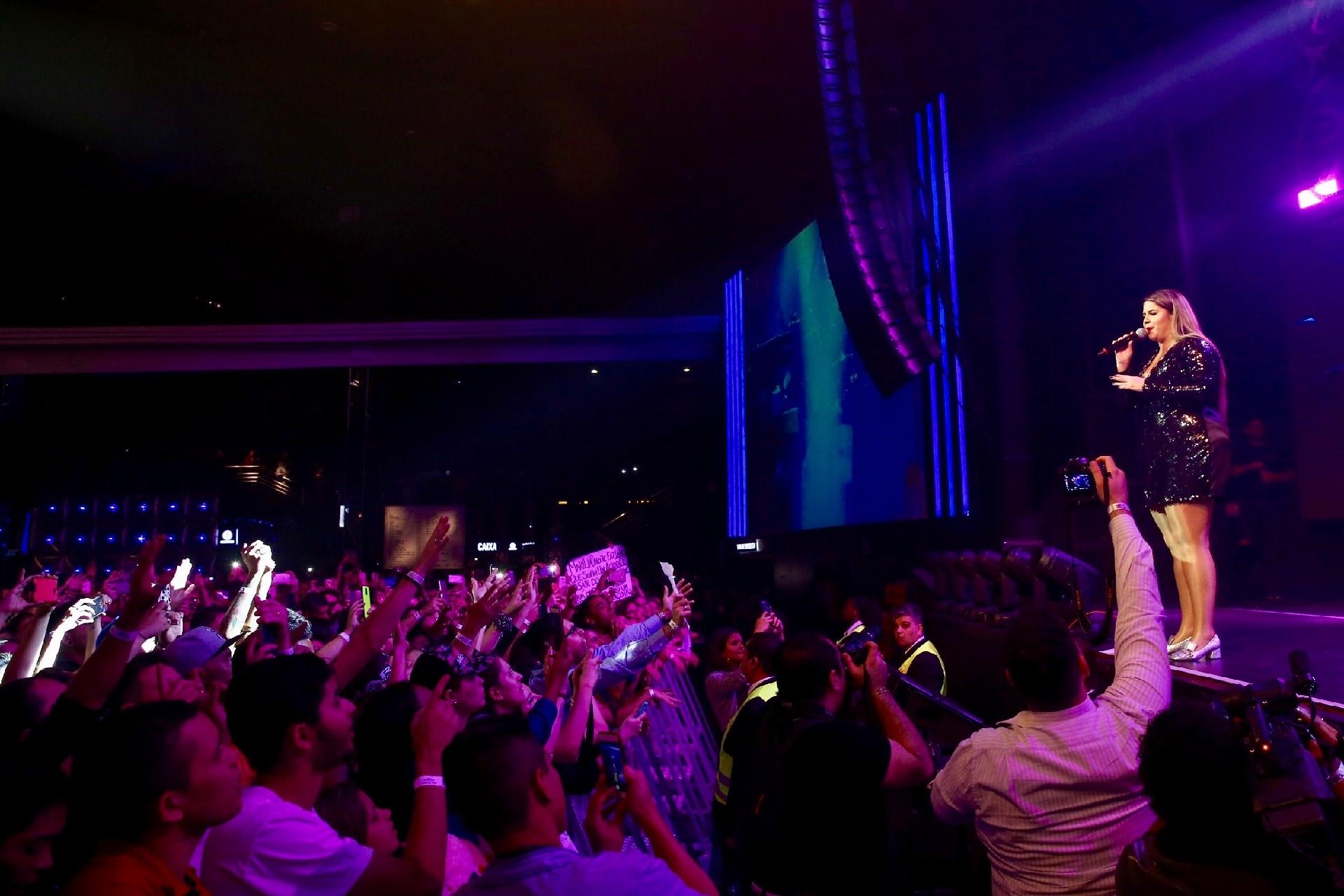 Marília Mendonça apresenta canções do álbum "Realidade" no Espaço das Américas, em São Paulo - Manuela Scarpa/Brazil News