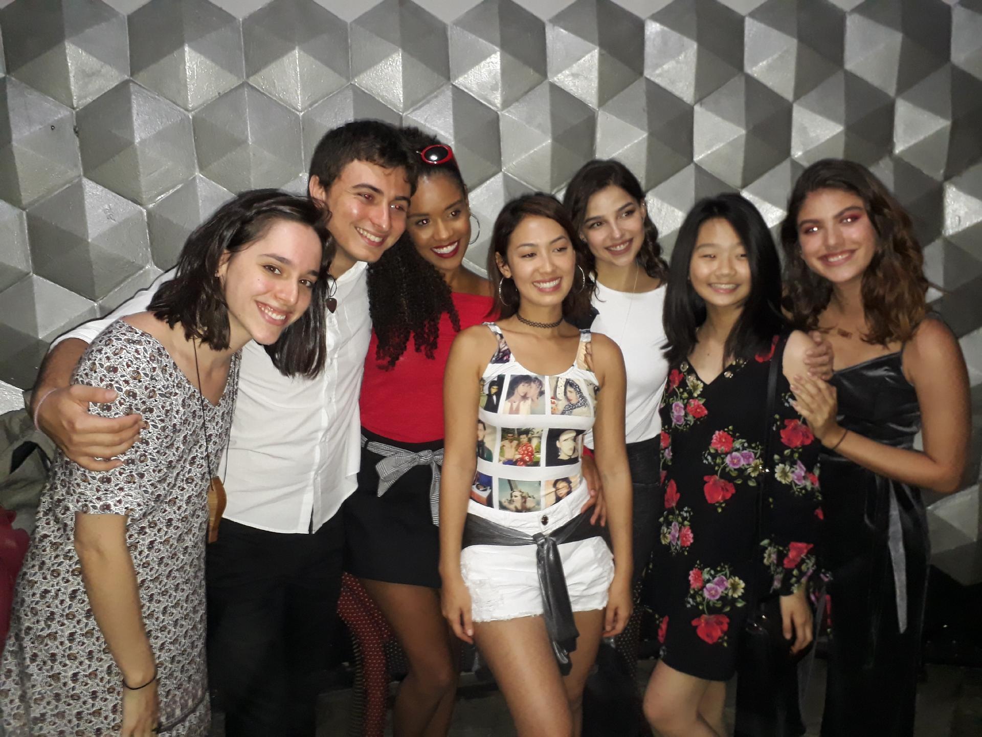 Bruno Gadiol reencontra amigos de "Malhação - Viva a Diferença" - Paulo Pacheco/UOL