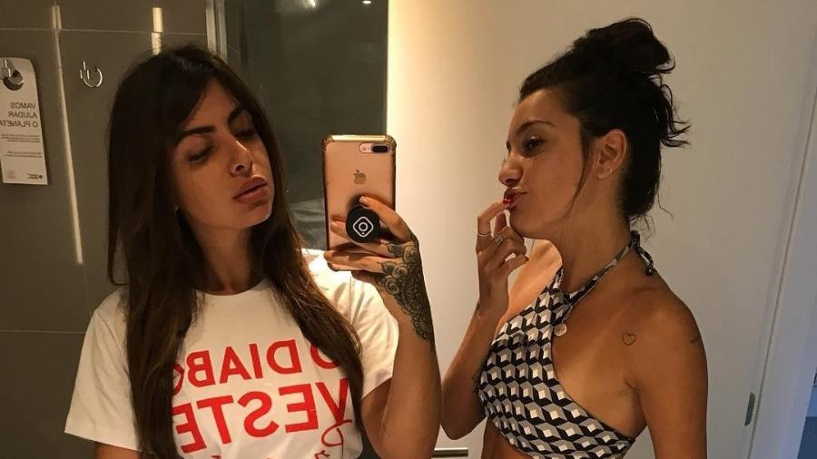 A atriz Gabrielli Diniz e Gabi Prado estão sempre juntas: "Ela é super carinhosa e defende mesmo os amigos" - Reprodução/Instagram/@pradogabrielle