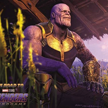Arte conceitual mostra como ficou o braço de Thanos após dizimar meio universo - Reprodução - Reprodução