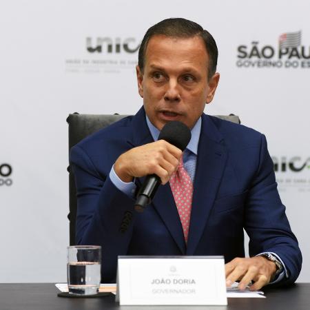 João Doria, governador de São Paulo - Murilo Góes/UOL