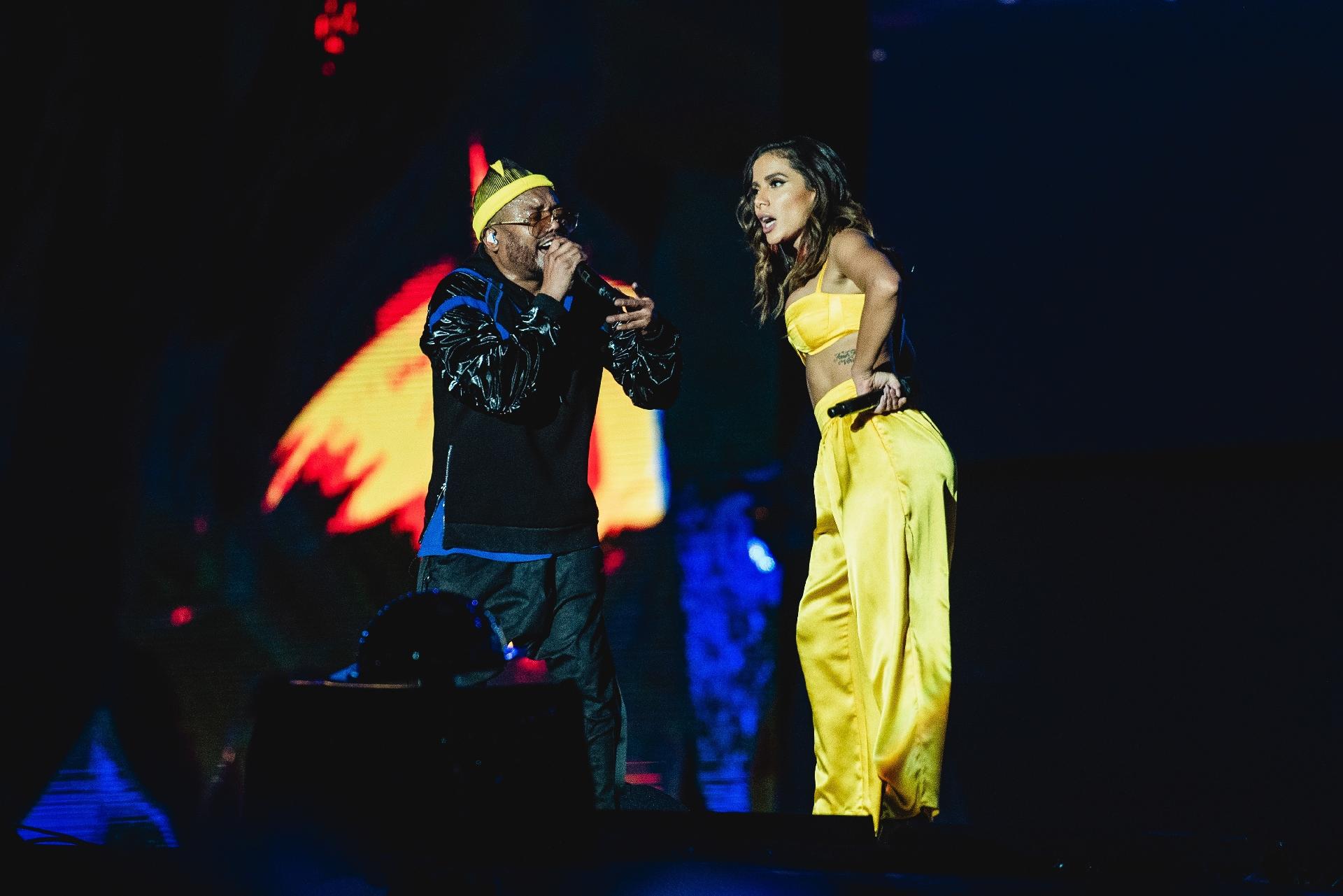 Anitta ressurge em show do Black Eyed Peas e enlouquece Rock in Rio (de ...