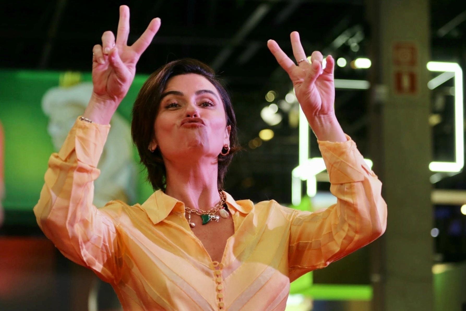 Giovanna Antonelli participou de painel da Globoplay no segundo dia da CCXP 2019 - Amauri Nehn/Brazil News