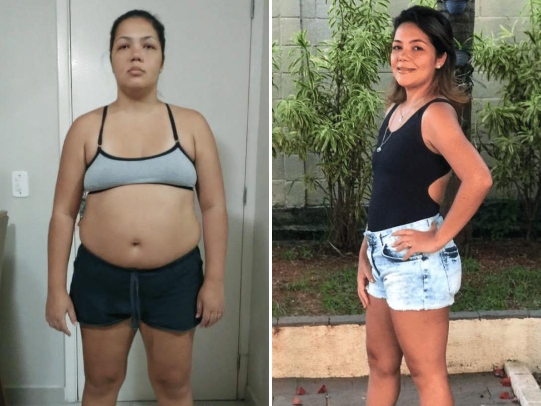 Após descobrir lúpus, ela começou a treinar, mudou hábitos e perdeu 32 kg