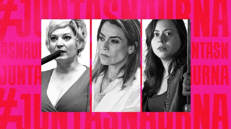 Imagem campanha Juntas na Urna - Arte / UOL - Arte / UOL