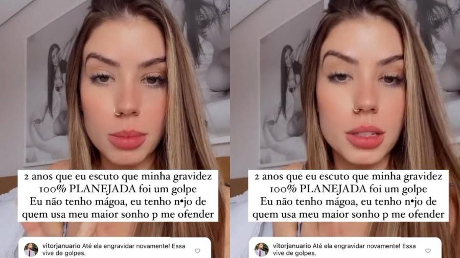 Maria Lina rebate acusação de golpe do baú em Whindersson Nunes - Reprodulão/Instagram