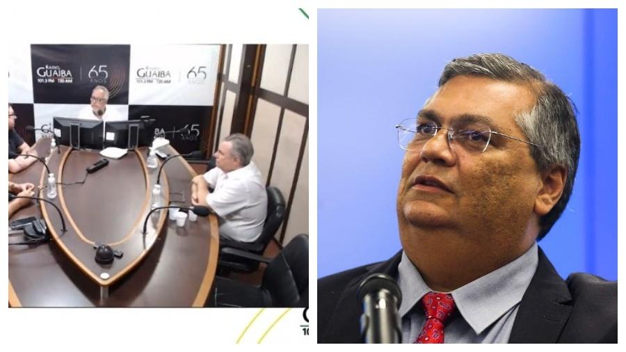 Comentaristas da Rádio Guaíba debocharam da aparência física do ministro Flávio Dino - Reprodução